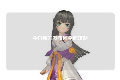今日新开发布网全面攻略