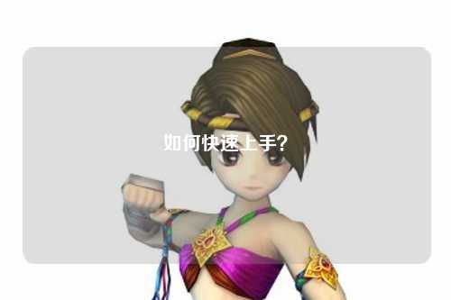 如何快速上手？