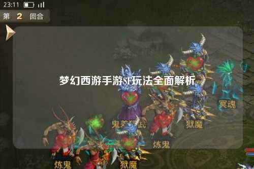 梦幻西游手游SF玩法全面解析
