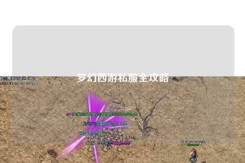 梦幻西游私服全攻略