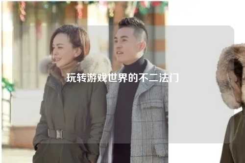 玩转游戏世界的不二法门