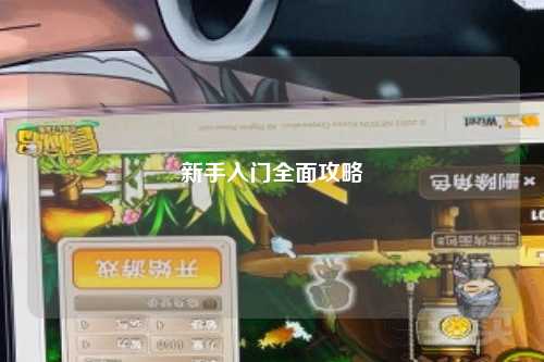 新手入门全面攻略