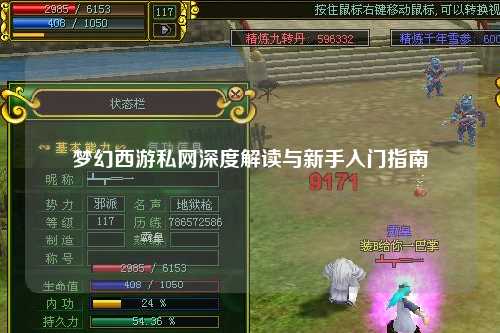 梦幻西游私网深度解读与新手入门指南