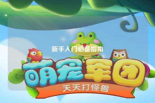 新手入门必备指南