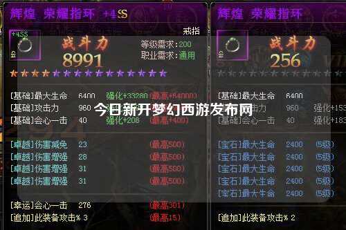 今日新开梦幻西游发布网