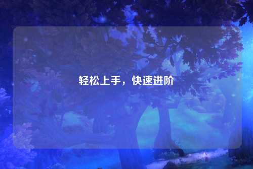 轻松上手，快速进阶