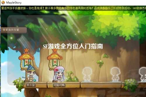 SF游戏全方位入门指南