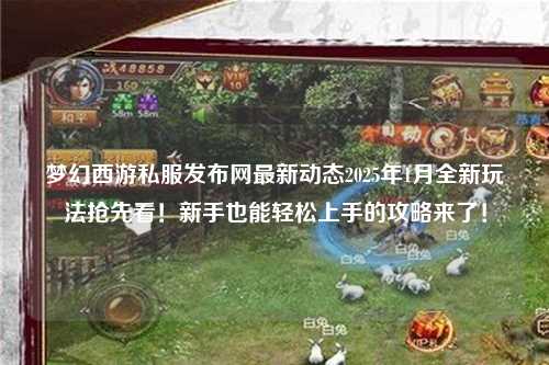 梦幻西游私服发布网最新动态2025年1月全新玩法抢先看！新手也能轻松上手的攻略来了！