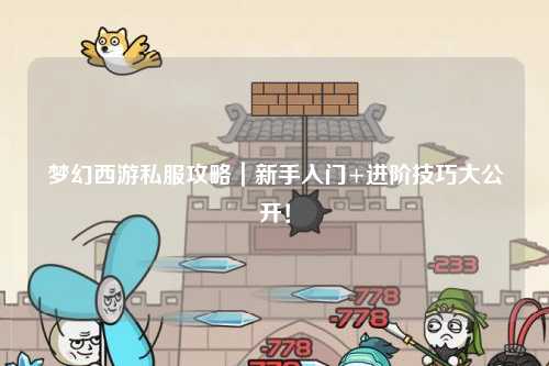 梦幻西游私服攻略｜新手入门+进阶技巧大公开！
